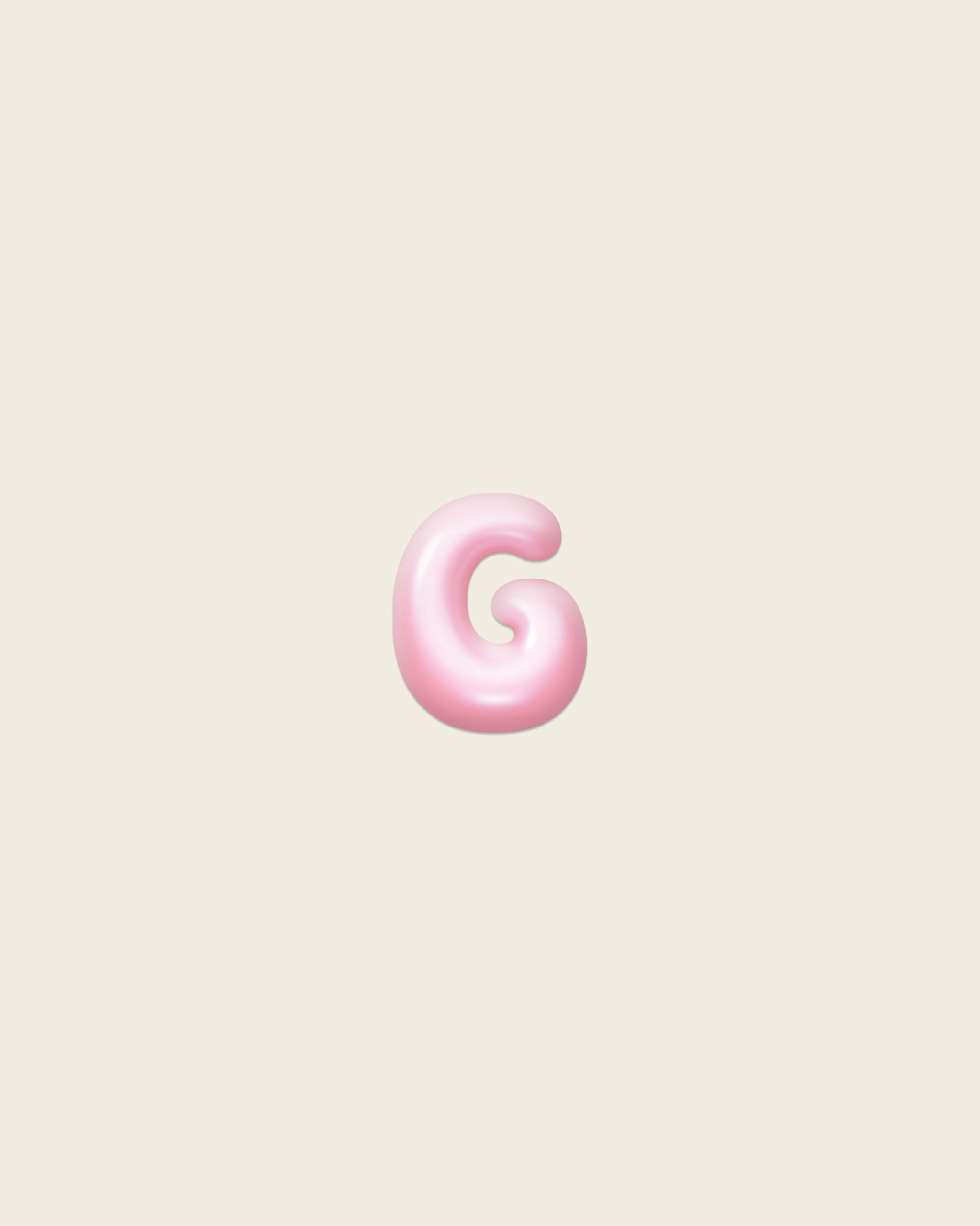 Стикер Bubble «G»