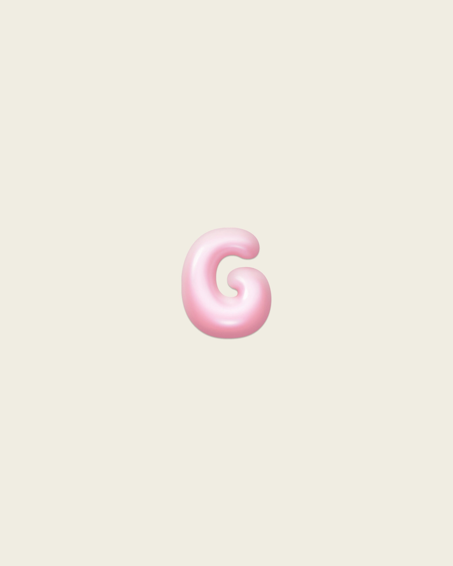 Стикер Bubble «G»