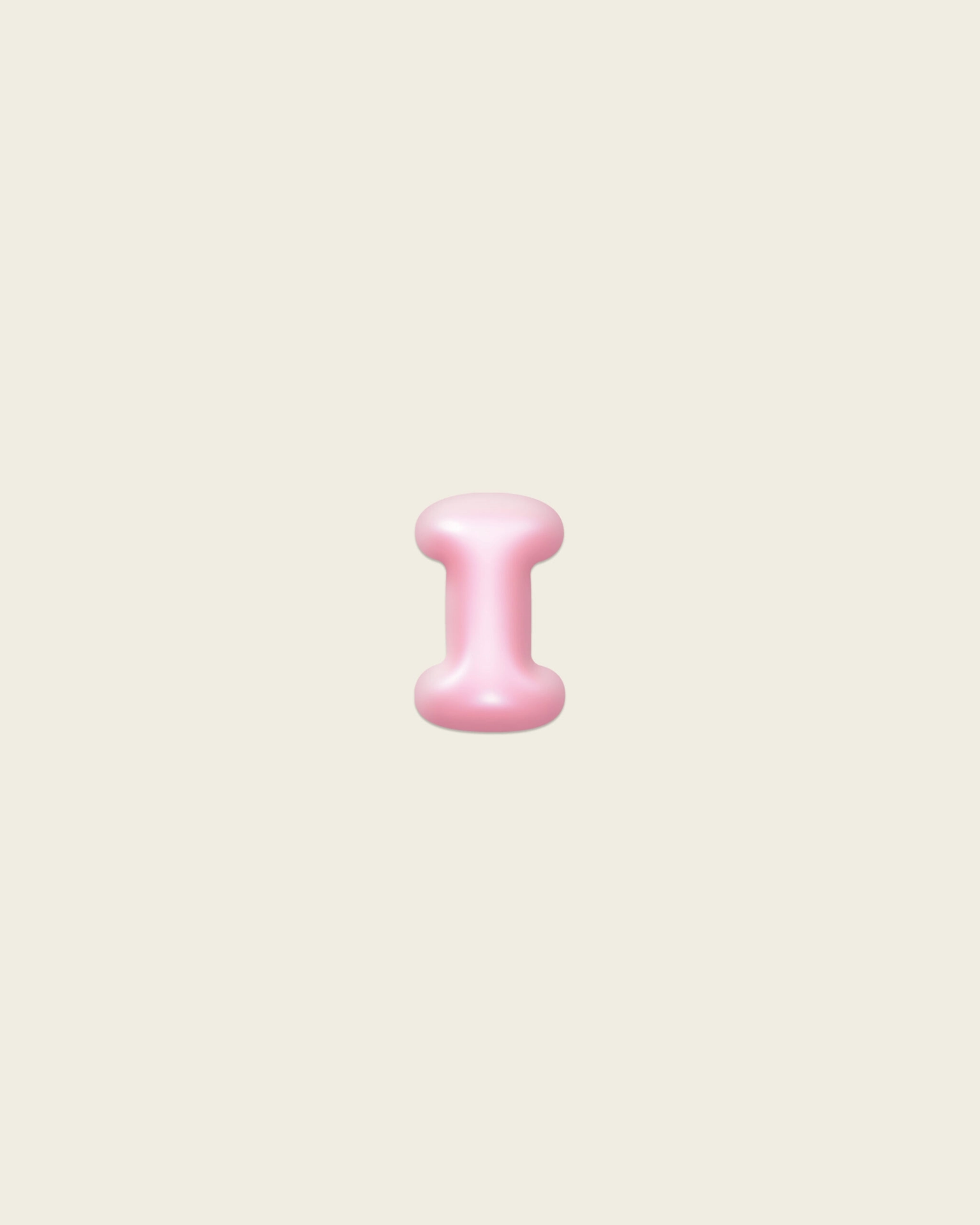 Стикер Bubble «I»